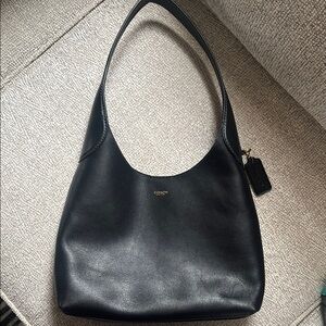 Coach Black Leather Women's Bag